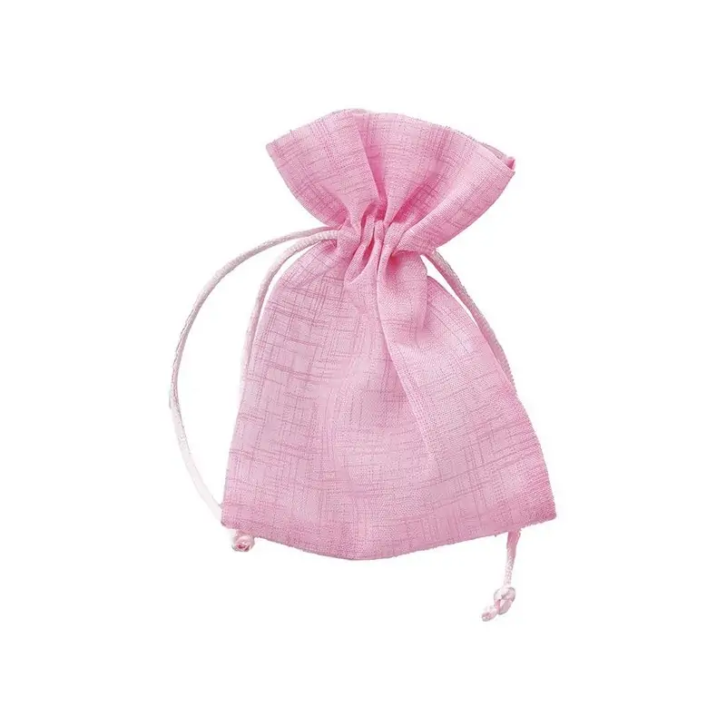 SACC.ORGANZA ROSA 10x13CM