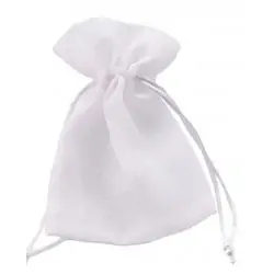 SACC.ORGANZA BIANCO 10x13CM