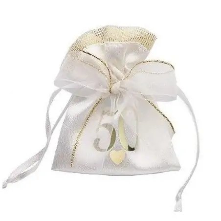 SACC.50°C/CUORE GOLD H.8x10CM