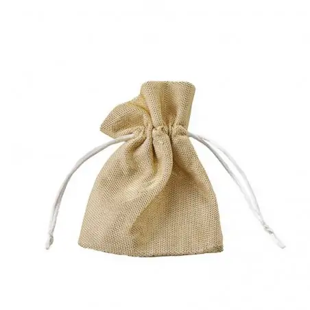 SACC.BRILLE'GOLD H.10x13CM