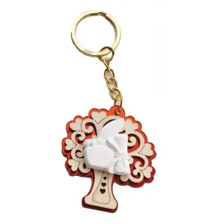 P/CHIAVI LAUREA ALBERO 5CM