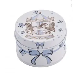 TIN BOX SMALL BOY CAROUSEL...