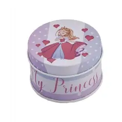 TIN BOX SMALL PRINCESS 6.5x4.5CM