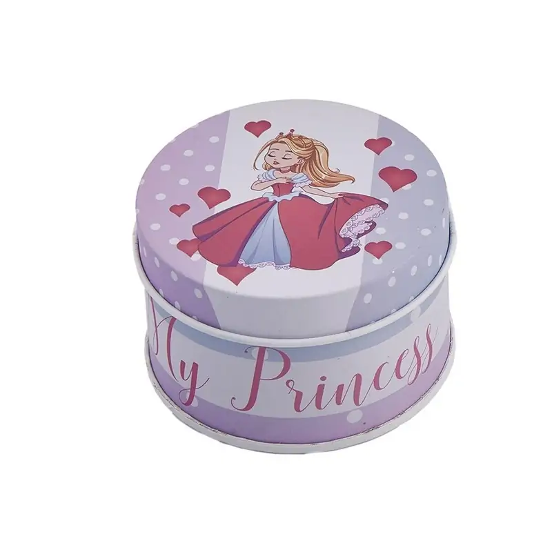 TIN BOX SMALL PRINCESS 6.5x4.5CM