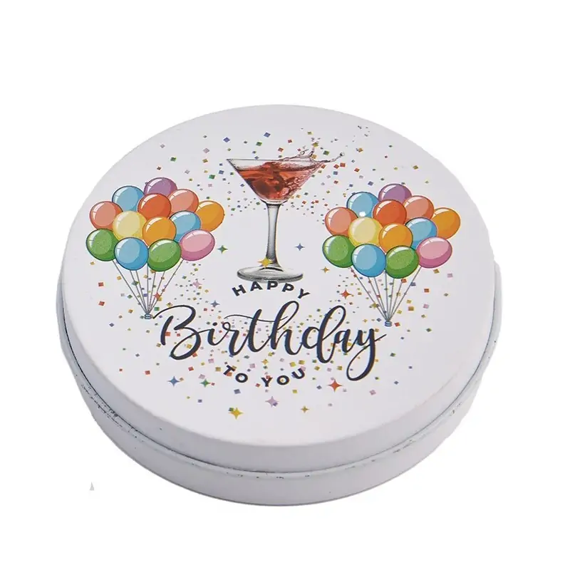 TIN BOX CANDELA H.BIRTHDAY 8x2CM