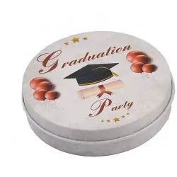 TIN BOX CANDELA LAUREA 8x2CM