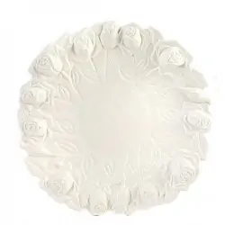 PIATTO CON ROSE 30.7 CM. 