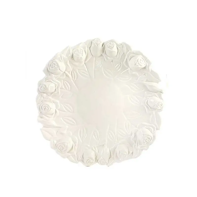 PIATTO CON ROSE 30.7 CM. 