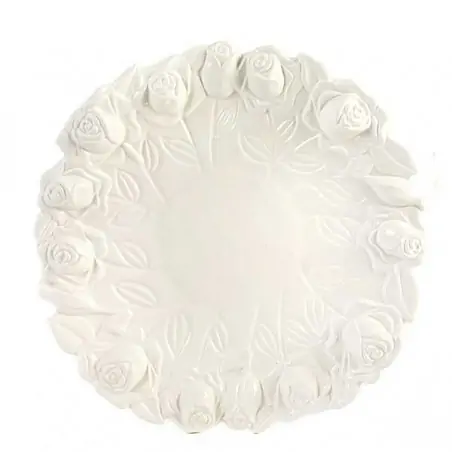 PIATTO CON ROSE 30.7 CM. 