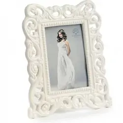 PORTAFOTO A MERLETTO 20 CM. 