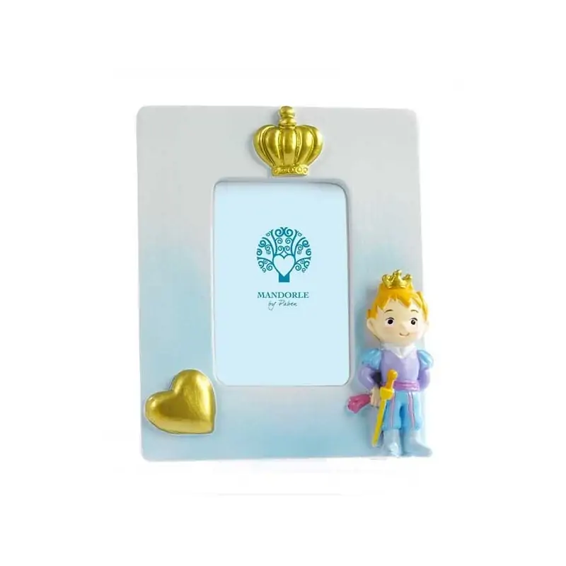 PORTAFOTO PRINCIPINO 11.3 CM. RESINA