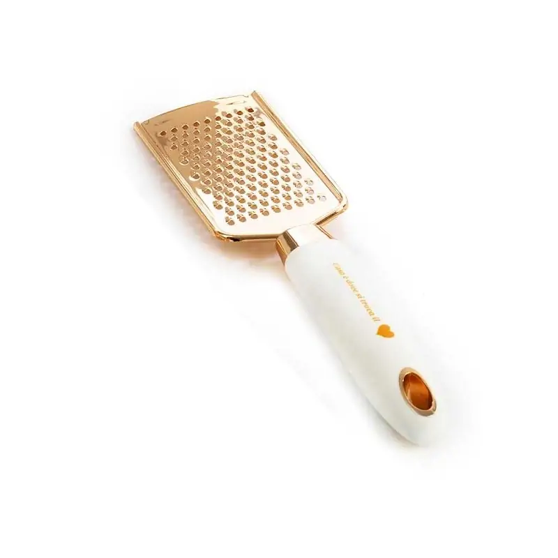 GRATTUGIA 24 CM. METALLO COLOR RAME PLASTICA G.BOX