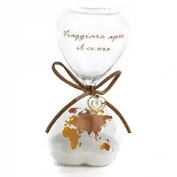 CLESSIDRA CON PLANISFERO 12.7 CM. 