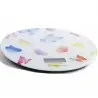 BILANCIA DA CUCINA DEC. FARFALLE 20 CM. VETRO PLASTICA G.BOX