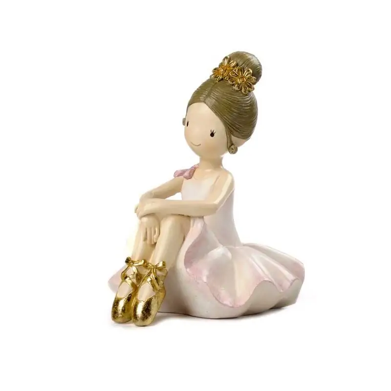 SALVADANAIO BALLERINA SPIR. SEDUTA 18.1 CM. 