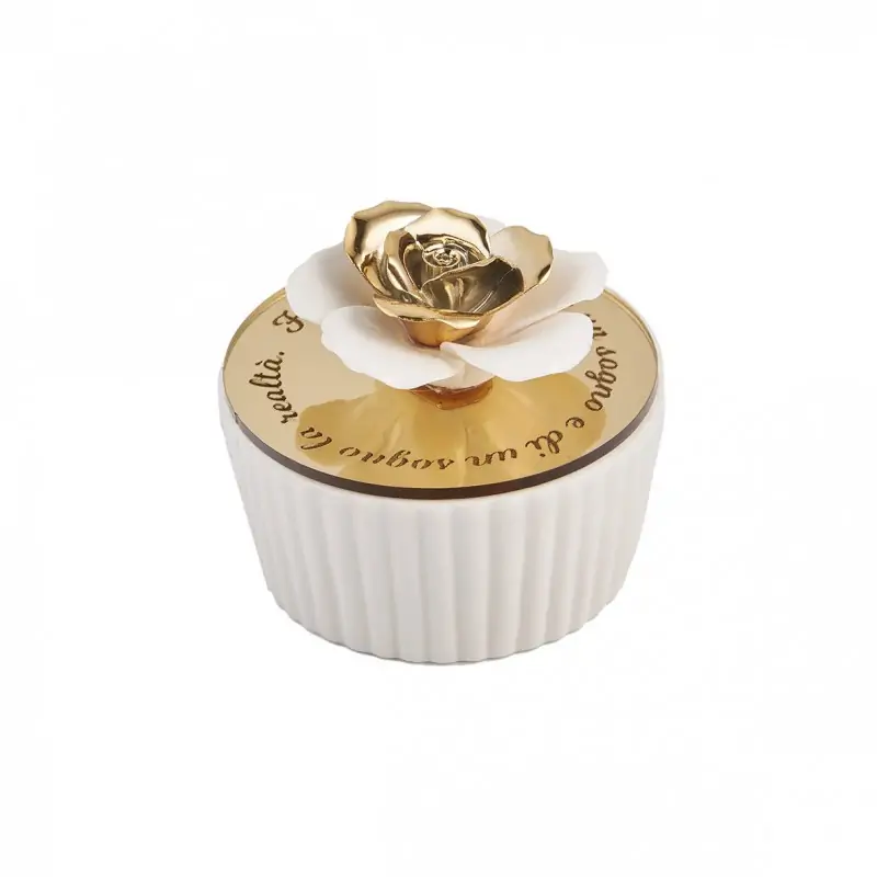 P.CANDELA C/FIORE MD.ORO H.6