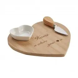 SET CHEESE C/CUORE+COLT. 