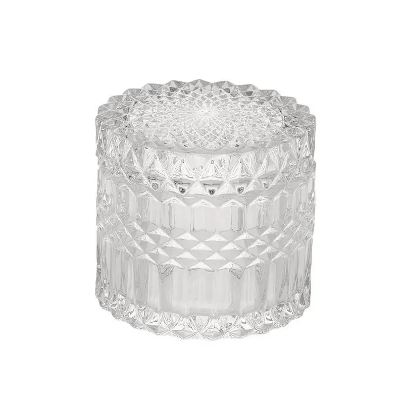 SCATOLA CRISTALLO PC d.8.5 h.8.5