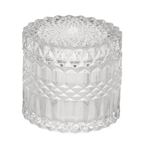 SCATOLA CRISTALLO PC d.8.5 h.8.5