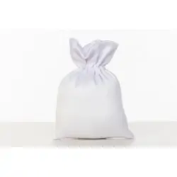SACCHETTO RASO BIANCO 10X14
