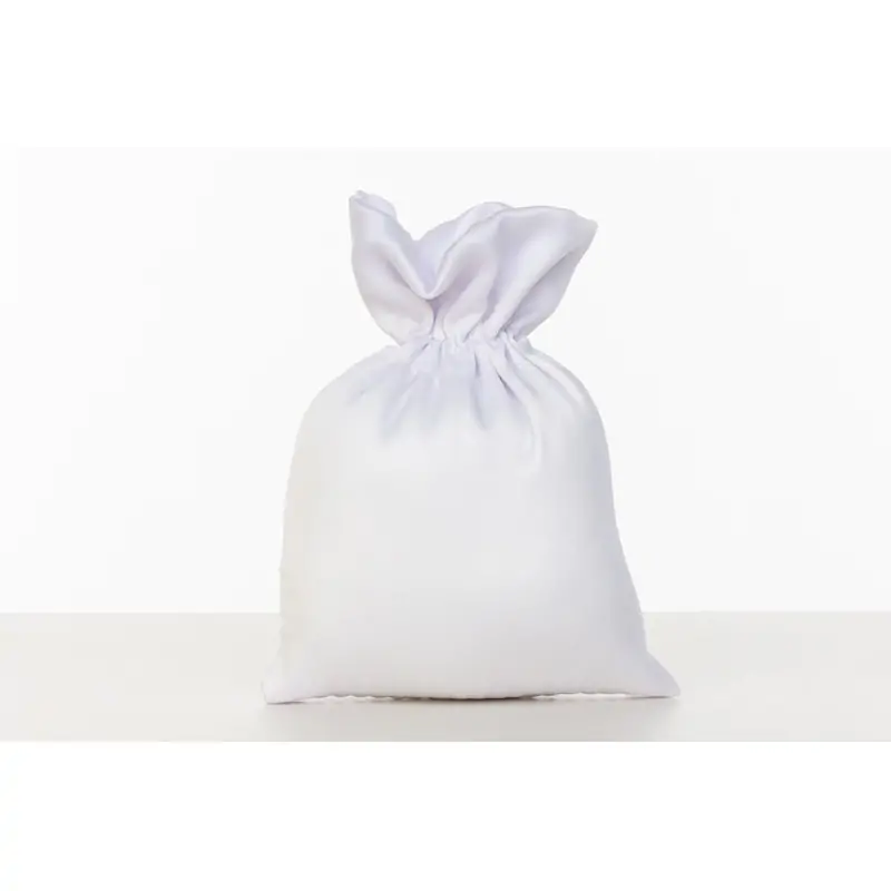 SACCHETTO RASO BIANCO 10X14