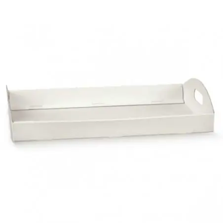 CESTO FIBRA BIANCO 435x290x45