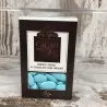 CONFETTI PERLATI AZZURRI CRISPO CIOCCOLATO FONDENTE