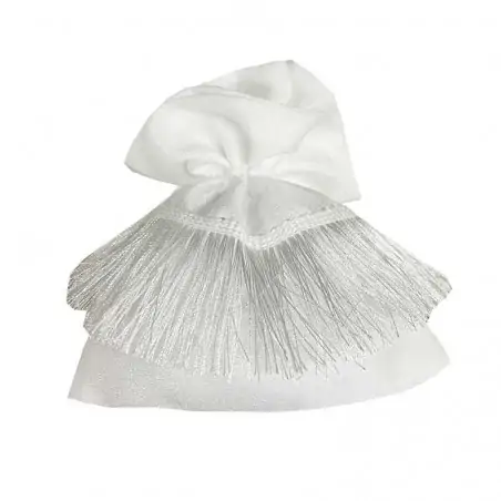 SACCH PIATTO PICC C/FRAGNZA AVORIO 10X11