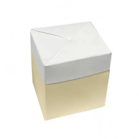 SCAT BICOLORE AVORIO 6X6X6