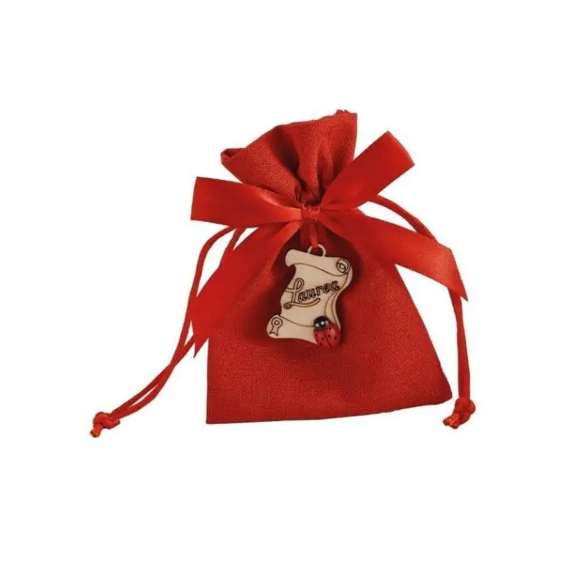 SACCHETTO LAUREA CON PERGAMENA 9X12CM