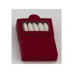 SCAT.P.CONFETTI C/FINESTRA ROSSO