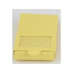 SCAT.P.CONFETTI C/FINESTRA GIALLO