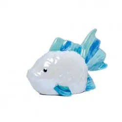 BOMBONIERE PESCIOLINI PORCELLANA LUCIDA PER COMUNIONE