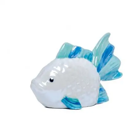 BOMBONIERE PESCIOLINI PORCELLANA LUCIDA PER COMUNIONE