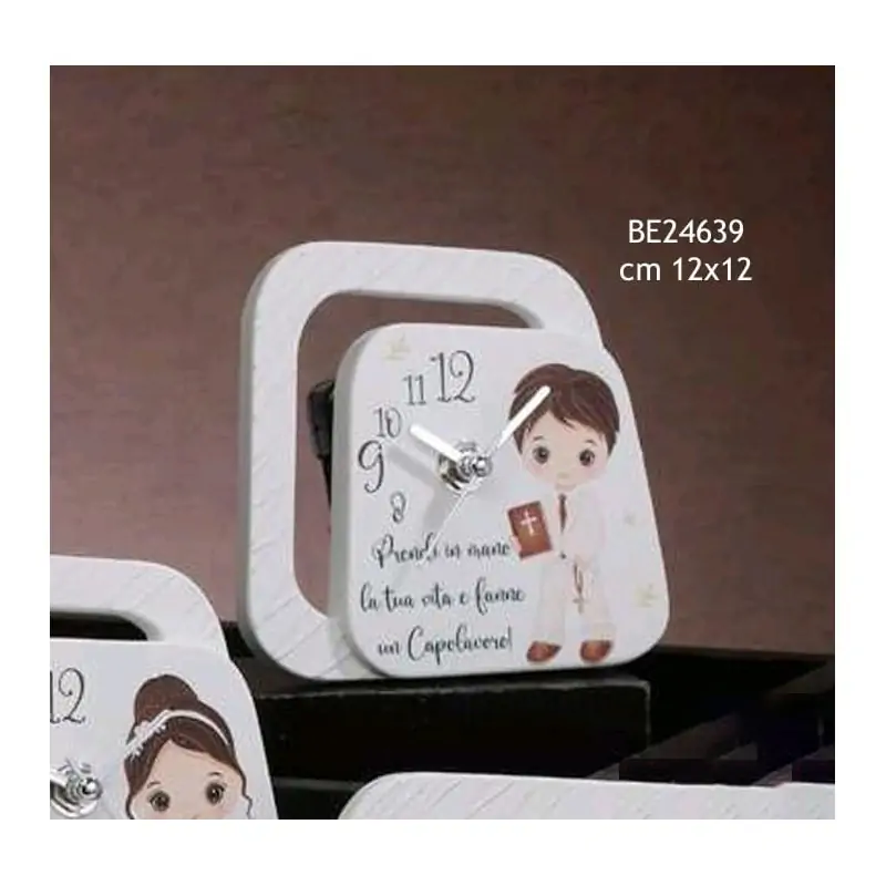 RAYA OROLOGIO 12X12 COMUNIONE MASCHIO