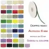 Nastro doppio raso 6mmx50mt
