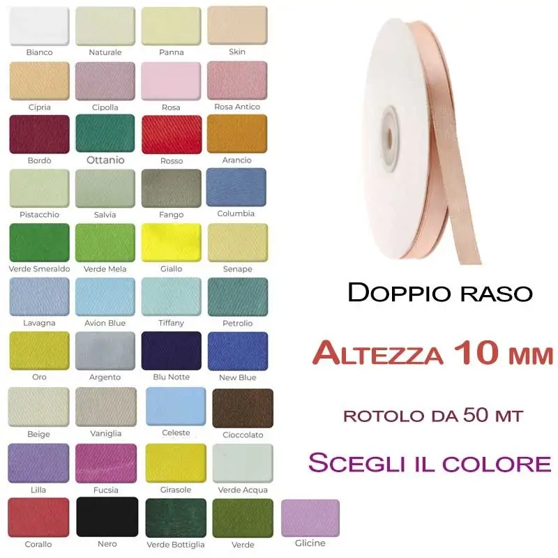 Nastro doppio raso NEW BLUE