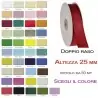 Nastro doppio raso 25mmx50mt