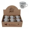 IBIS SET CAFFE' 6 PEZZI H.5,5 C/BOX 1/36