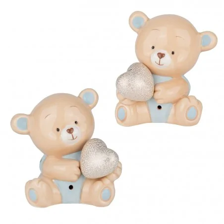 PELUCHE ORSO LED CIELO H.9 S/2 4/72