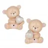 PELUCHE ORSO LED ROSA H.9 S/2 4/72