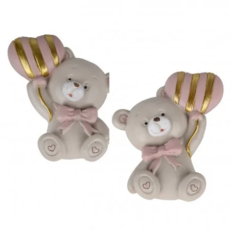 PUPO ORSO MAGN.ROSA CM.6 S/2 PVC 12/360