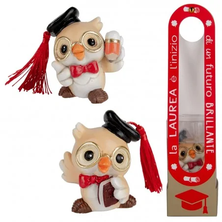 HAPPY GUFO LAUREA H.6,5 S/2 C/BOX 12/72