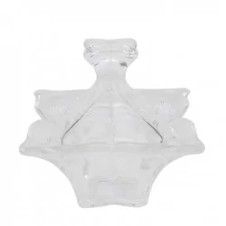 CRYSTALL SCATOLA 4 PUNTE CM.9 H.8 6/48