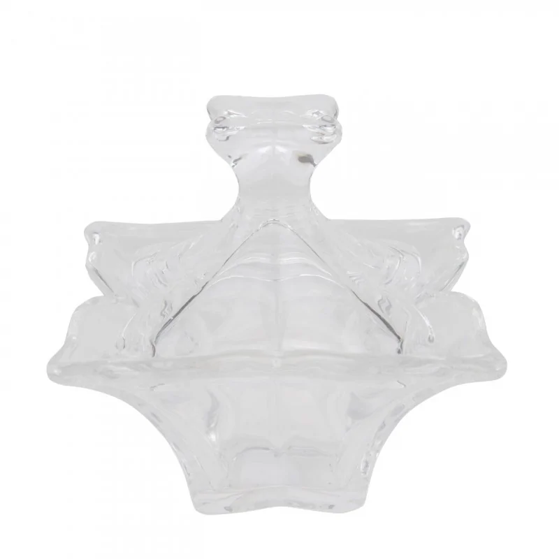 CRYSTALL SCATOLA 4 PUNTE CM.9 H.8 6/48