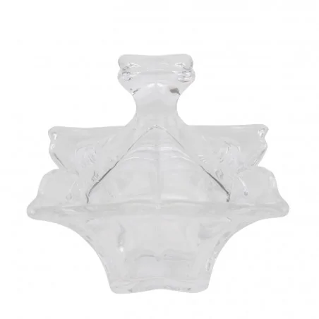 CRYSTALL SCATOLA 4 PUNTE CM.9 H.8 6/48