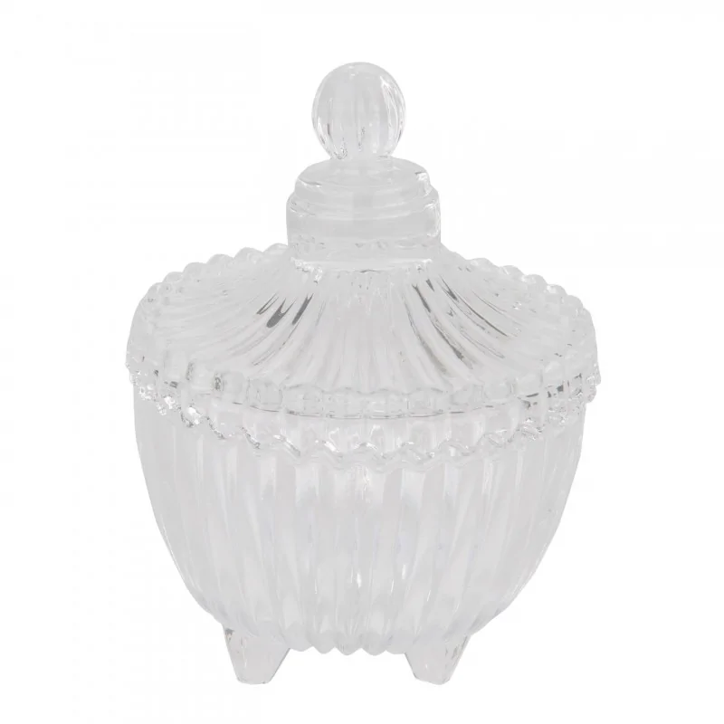 CRYSTALL SCATOLA 3 PIEDI DM.7 H.9 6/72