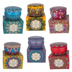 MOSAICO CANDELA METAL BOX DM.6 S/6 6/240