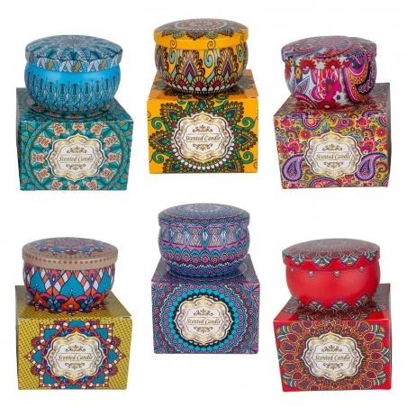 MOSAICO CANDELA METAL BOX DM.6 S/6 6/240