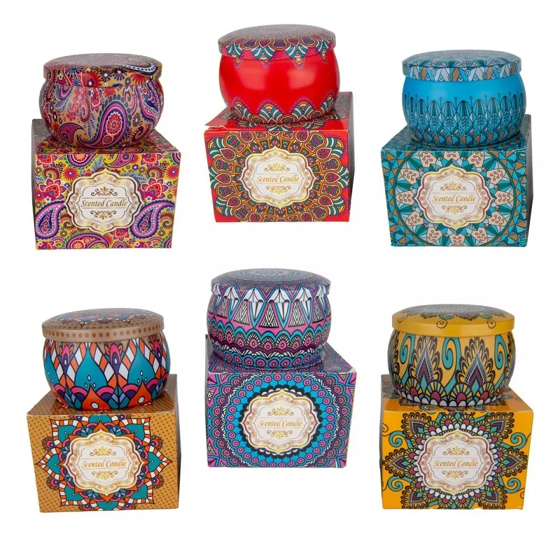 MOSAICO CANDELA METAL BOX DM.8 S/6 6/180